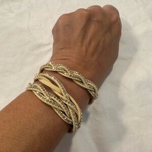 Touchstone Crystal wrap bracelet